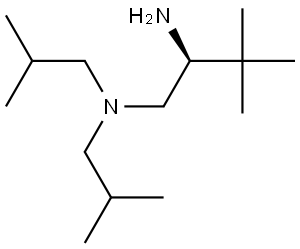 (2S)-3,3-Dimethyl-N1,N1-bis(2-methylpropyl)-1,2-butanediamine Structure