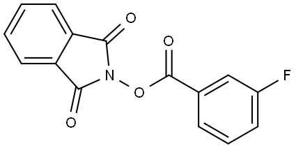 1,3-dioxo-2,3-dihydro-1H-isoindol-2-yl 3-fluorobenzoate Structure