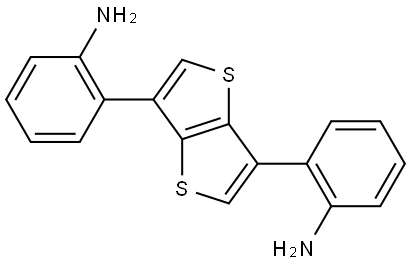 2,2′-(thieno[3,2-b]thiophene-3,6-diyl)dianiline Structure