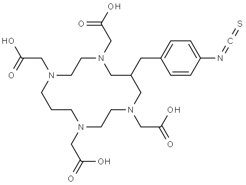 TETA-Ph-NCS Structure