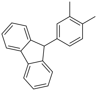 9-(3,4-dimethylphenyl)-9H-fluorene Structure