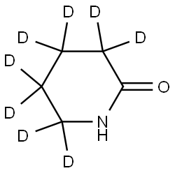 piperidin-2-one-3,3,4,4,5,5,6,6-d8 Structure