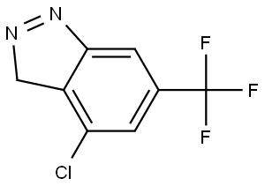 4-Chloro-6-(trifluoromethyl)-3H-indazole Structure