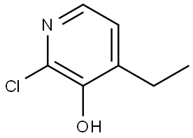 2-Chloro-4-ethyl-3-pyridinol Structure