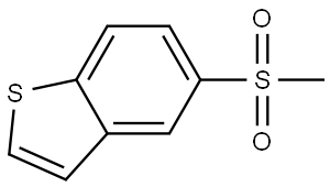 5-(Methylsulfonyl)benzo[b]thiophene Structure