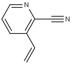 3-Ethenyl-2-pyridinecarbonitrile Structure