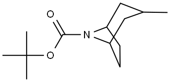 tert-butyl 3-methyl-8-azabicyclo[3.2.1]octane-8-carboxylate Structure