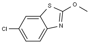 6-Chloro-2-methoxybenzothiazole Structure