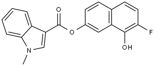 7-Fluoro-8-hydroxynaphthalen-2-yl Structure