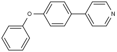 4-(4-Phenoxyphenyl)pyridine Structure