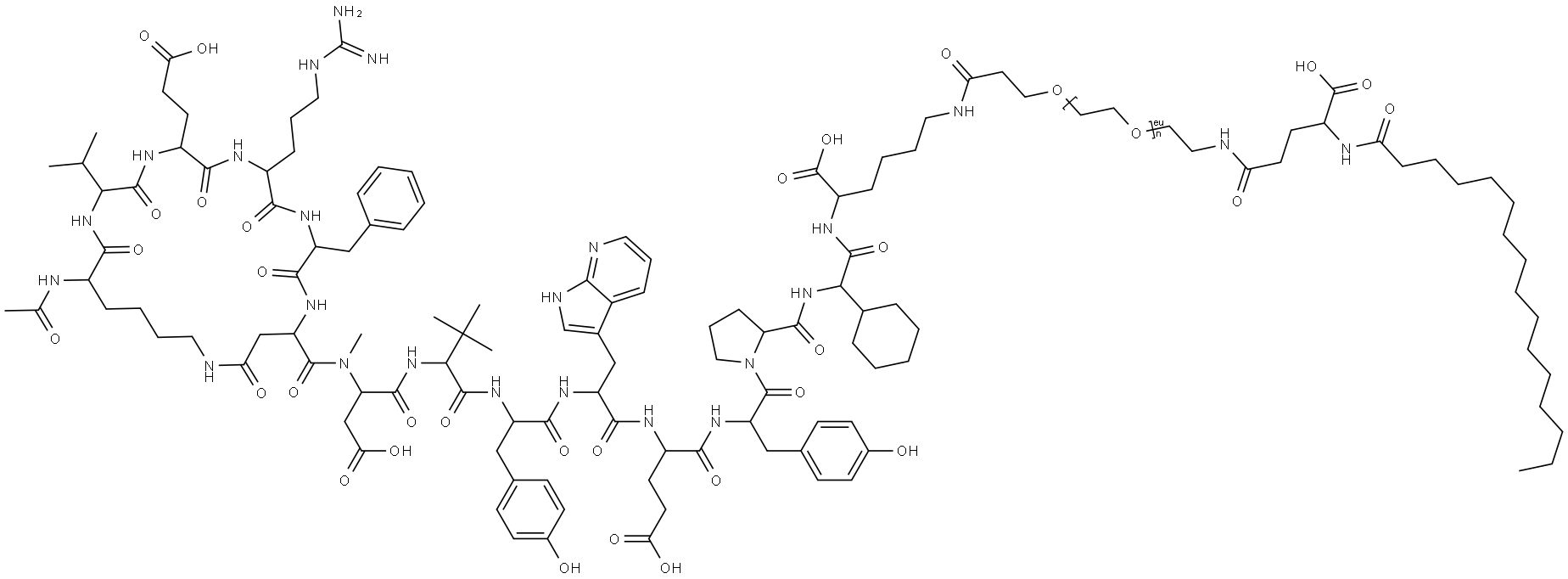 Zilucoplan Structure