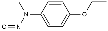 N-(4-ethoxyphenyl)-N-methylnitrous amide Structure