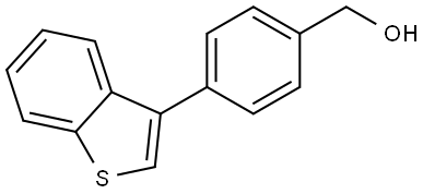 (4-(Benzo[b]thiophen-3-yl)phenyl)methanol Structure