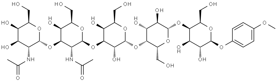 FORSSMAN PENTAOSE MP GLYCOSIDE Structure