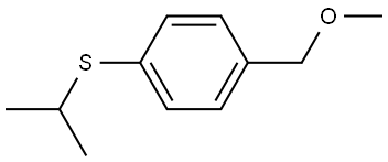 1-(Methoxymethyl)-4-[(1-methylethyl)thio]benzene Structure