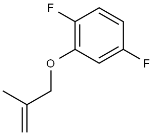 1,4-Difluoro-2-[(2-methyl-2-propen-1-yl)oxy]benzene Structure