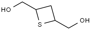 [4-(hydroxymethyl)-2-thietanyl]methanol Structure