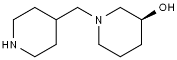 (S)-1-(piperidin-4-ylmethyl)piperidin-3-ol Structure