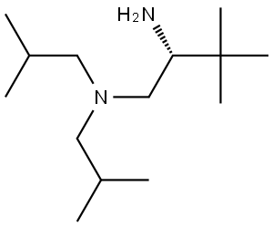 (2R)-3,3-Dimethyl-N1,N1-bis(2-methylpropyl)-1,2-butanediamine Structure