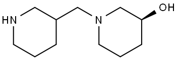 (3S)-1-(piperidin-3-ylmethyl)piperidin-3-ol Structure