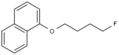 1-(4-Fluorobutoxy)naphthalene Structure