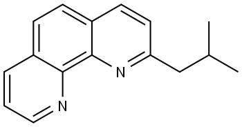 2-isobutyl-1,10-phenanthroline Structure