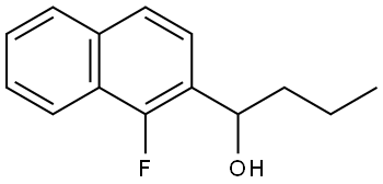 1-(1-fluoronaphthalen-2-yl)butan-1-ol Structure