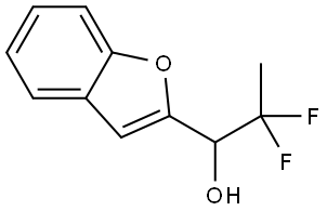 α-(1,1-Difluoroethyl)-2-benzofuranmethanol Structure