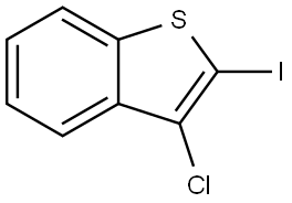 3-chloro-2-iodobenzo[b]thiophene Structure