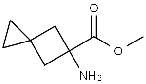 Methyl 5-aminospiro[2.3]hexane-5-carboxylate Structure