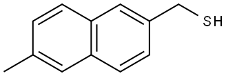 6-Methyl-2-naphthalenemethanethiol Structure