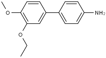 3'-Ethoxy-4'-methoxy[1,1'-biphenyl]-4-amine Structure