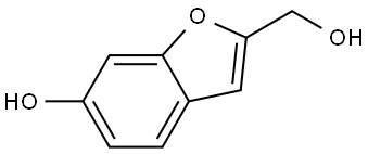 2-(hydroxymethyl)benzofuran-6-ol Structure