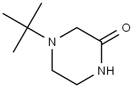 4-(tert-butyl)piperazin-2-one Structure