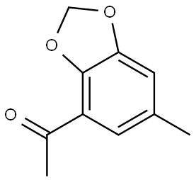 1-(6-Methyl-1,3-benzodioxol-4-yl)ethanone Structure