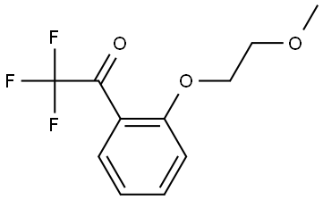 2,2,2-trifluoro-1-(2-(2-methoxyethoxy)phenyl)ethanone Structure