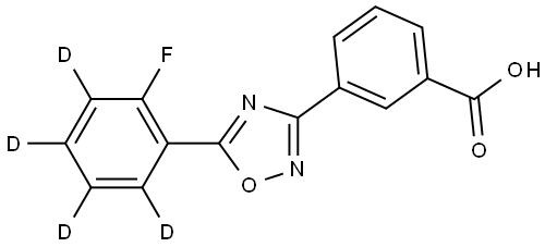 Ataluren-D4 Structure