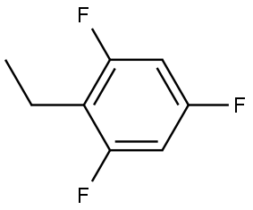 2-ethyl-1,3,5-trifluorobenzene Structure