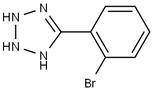5-(2-Bromophenyl)tetrazole Structure