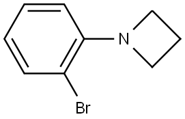 1-(2-bromophenyl)azetidine Structure