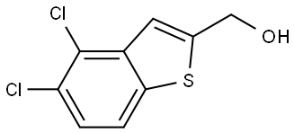 (4,5-dichlorobenzo[b]thiophen-2-yl)methanol Structure