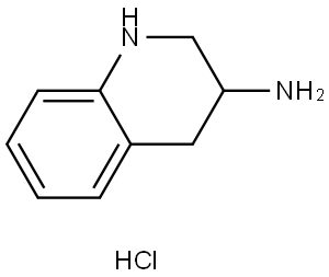 1,2,3,4-tetrahydroquinolin-3-amine hydrochloride Structure