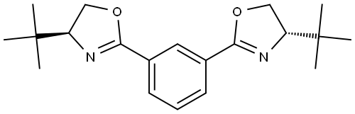 Oxazole, 2,2'-(1,3-phenylene)bis[4-(1,1-dimethylethyl)-4,5-dihydro-, (4S,4'S)- (9CI) Structure