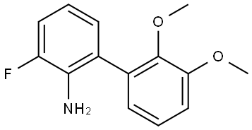 3-Fluoro-2',3'-dimethoxy[1,1'-biphenyl]-2-amine Structure