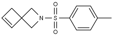 2-[(4-Methylphenyl)sulfonyl]-2-azaspiro[3.3]hept-5-ene Structure