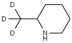 2-(methyl-d3)piperidine Structure