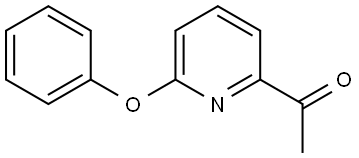 1-(6-phenoxypyridin-2-yl)ethanone Structure