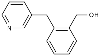 Benzenemethanol, 2-(3-pyridinylmethyl)- Structure