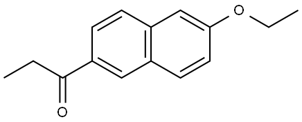 1-(6-ethoxynaphthalen-2-yl)propan-1-one Structure