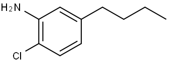 5-butyl-2-chloroaniline Structure